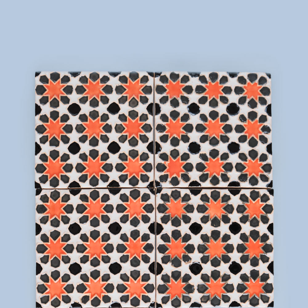 Marrakesh Coral | 14X14X1 Cm