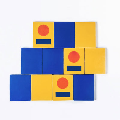 Gin Yellowblue | 16X13X1.2 Cm