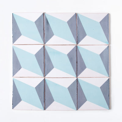 Minas Bluesky | 14X14X1 Cm