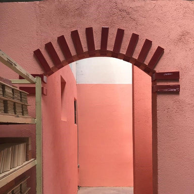 Victorian Brick Arch Corner | 21.5X11X(6.3/5.5) Cm