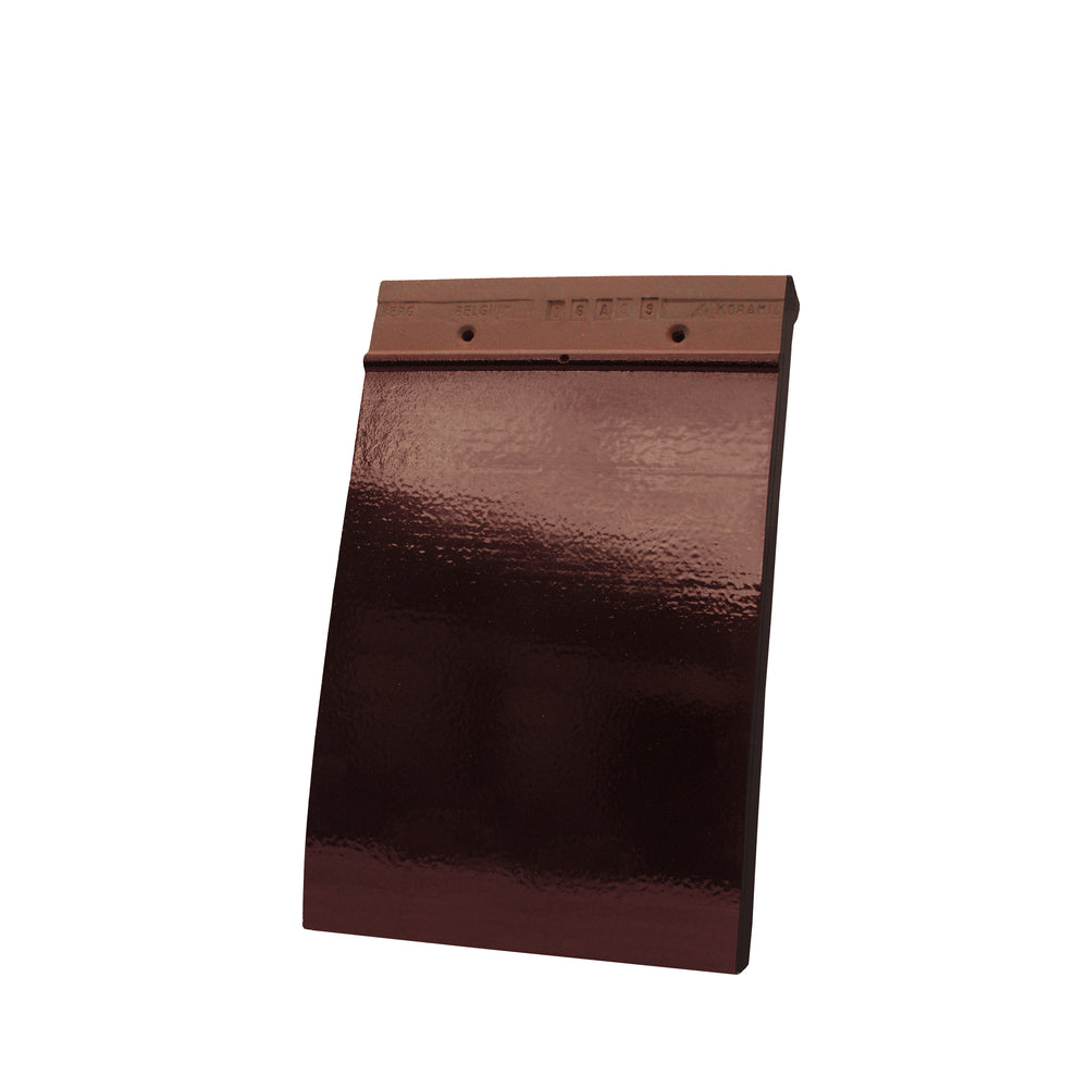 Wine Red Glazed